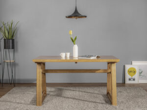 The Ergoflip Pty Ltd FLO1 Dining Table made of Industrial Wood